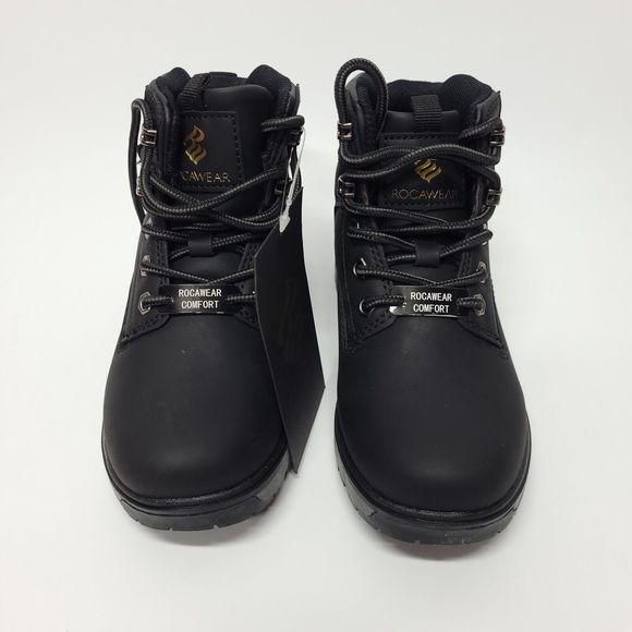 Rocawear Kids Boys Boots Size 1.5 Style Atlanta Faux Leather New In Box - Picture 3 of 7